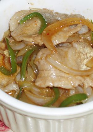 フライパンだけで簡単　豚野菜の蒸焼♪-レシピのメイン写真
