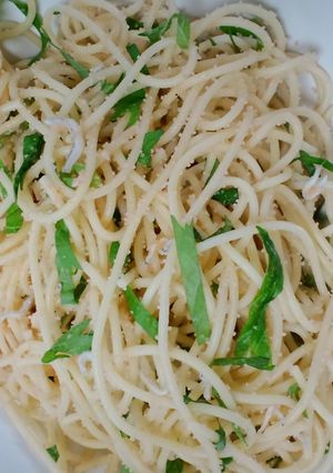 たらこ　大葉　ちりめんじゃこのパスタ-レシピのメイン写真