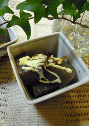 鳥レバーとこんにゃくのしょうが煮-レシピのメイン写真