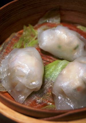浮粉と上新粉de目指せ水晶餃子!-レシピのメイン写真
