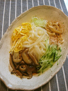 具だくさんの「冷やしうどん」-レシピのメイン写真
