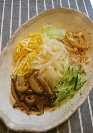 具だくさんの「冷やしうどん」-レシピのメイン写真