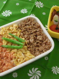 ✿彩りキレイ☆三色弁当✿-レシピのメイン写真
