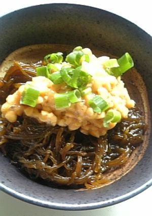夏に是非♪♪もずく納豆-レシピのメイン写真