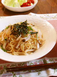 しめじとイカのたらこ焼きそば-レシピのメイン写真