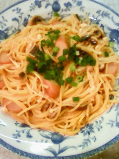 フライパンひとつで!和風きのこパスタ-レシピのメイン写真