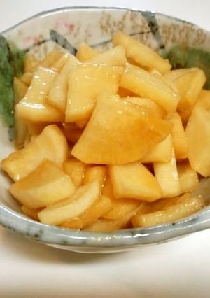 簡単！美味しい田舎の味「大根の味噌漬け」-レシピのメイン写真