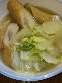 ごぼ天と白菜のおでん風煮♪-レシピのメイン写真