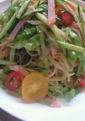 ピリ☆辛☆の冷製パスタ-レシピのメイン写真