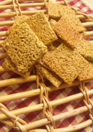 ごまたっぷり生姜せんべい-レシピのメイン写真