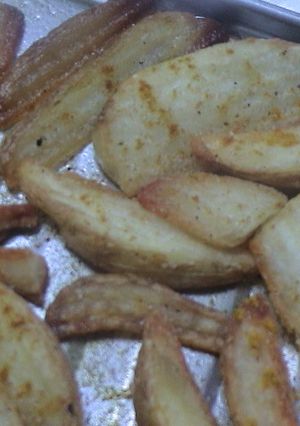 簡単！　揚げずにフライドポテト-レシピのメイン写真