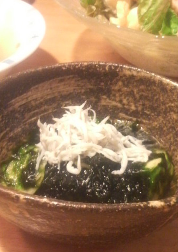 生青のりの酢の物-レシピのメイン写真