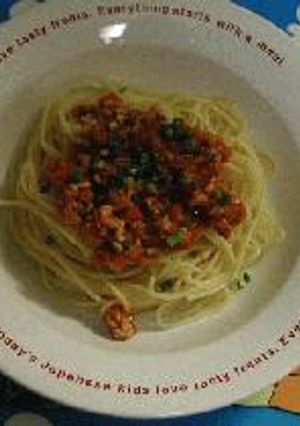 和風ミートソーススパゲティ-レシピのメイン写真