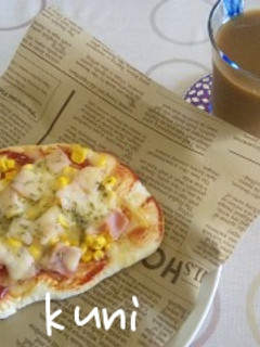 ホットケーキミックスでピザ作ろ♪-レシピのメイン写真