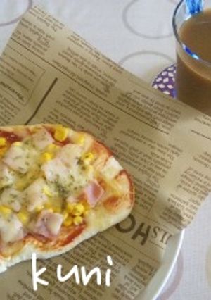 ホットケーキミックスでピザ作ろ♪-レシピのメイン写真