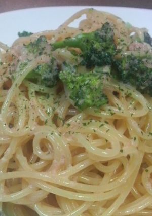 明太子andマヨのパスタ-レシピのメイン写真