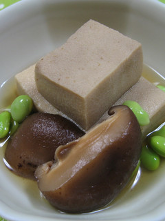 高野豆腐としいたけの含め煮-レシピのメイン写真