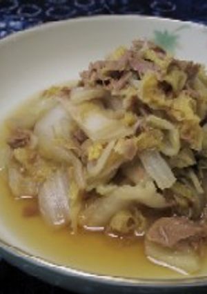 ∽∽簡単♪白菜とツナの煮物∽∽-レシピのメイン写真