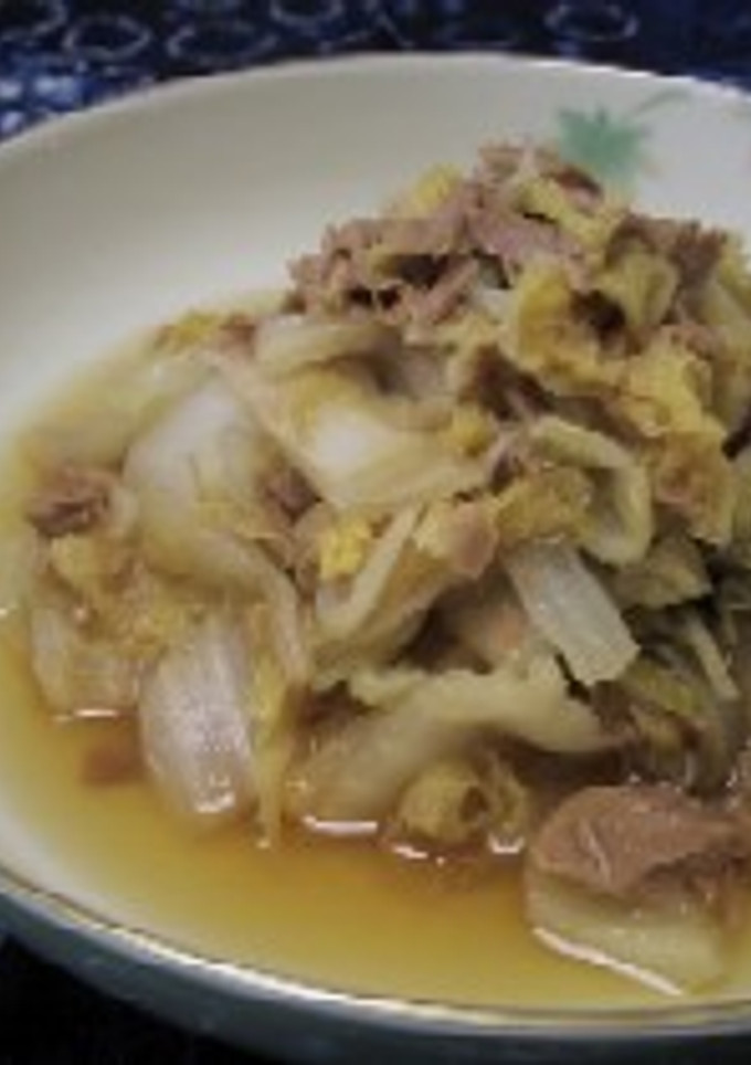 ∽∽簡単♪白菜とツナの煮物∽∽-レシピのメイン写真