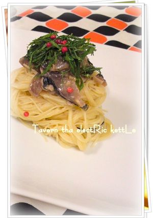 梅とかつおのたたきde冷製パスタ-レシピのメイン写真
