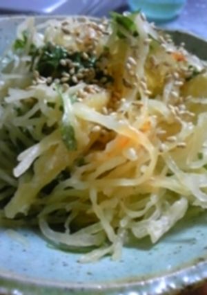 糸瓜のﾏﾖﾗｰあえ-レシピのメイン写真