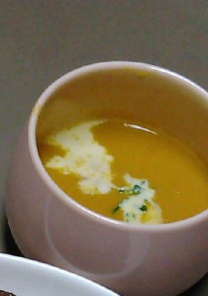 かぼちゃのスープ-レシピのメイン写真