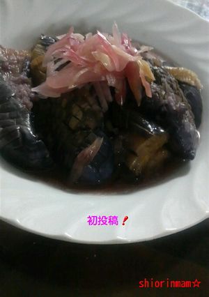 さっぱり☆揚げなすのポン酢漬け-レシピのメイン写真