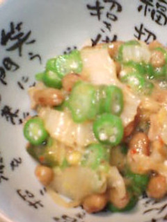 おくらとキムチと納豆と♪-レシピのメイン写真