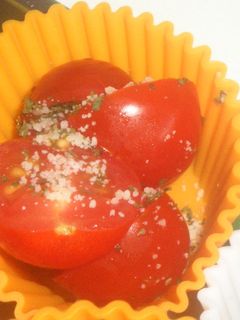 ミニトマト×粉チーズ×パセリ-レシピのメイン写真