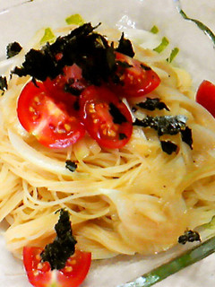 味ぽん大好き!新たまねぎの冷製パスタ-レシピのメイン写真