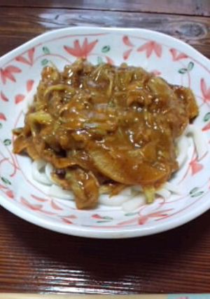 夏のカレーうどん-レシピのメイン写真