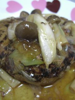 和風煮込みハンバーグ♪-レシピのメイン写真