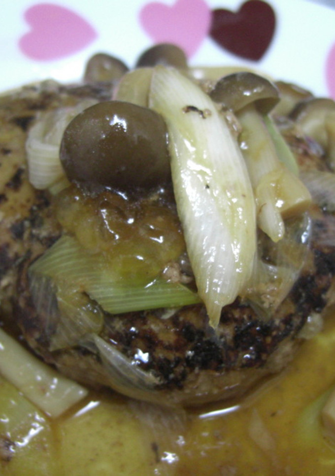 和風煮込みハンバーグ♪-レシピのメイン写真