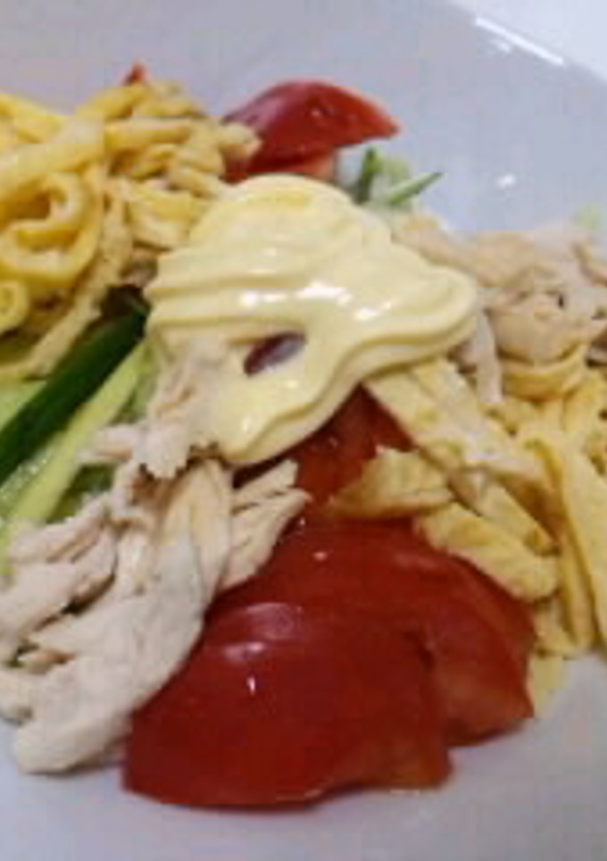 冷し中華風そうめん-レシピのメイン写真