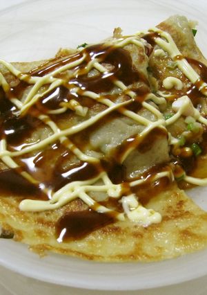 たこ焼き粉クレープ-レシピのメイン写真