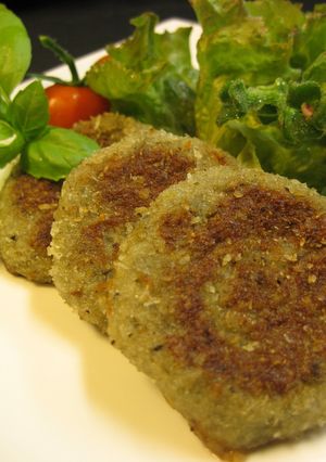 ハゼのハンバーグ　（ハゼのパン粉焼き）-レシピのメイン写真