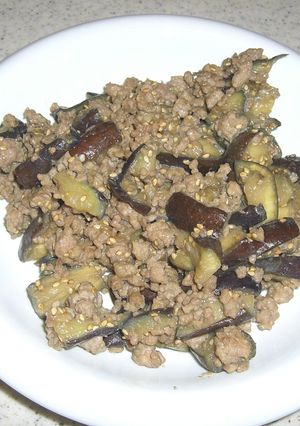 肉の旨みがナスにぎゅっ!!味噌炒め☆-レシピのメイン写真