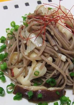 イタリアン na きのこ蕎麦-レシピのメイン写真