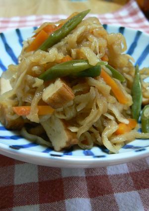 普通の切干大根の煮物☆彡-レシピのメイン写真