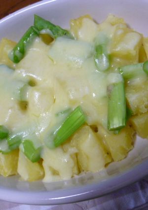 ♪　～アスパラとポテトのチーズ焼き～　♪-レシピのメイン写真
