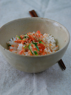 酢でさっぱり!鮭ごはん-レシピのメイン写真