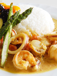 夏野菜とシーフードの本格カレー-レシピのメイン写真