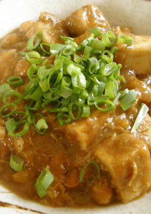 ヘルシー！高野豆腐が主食のカレー丼（汗）-レシピのメイン写真