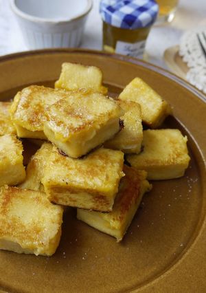 高野豆腐ｄｅフレンチトースト-レシピのメイン写真