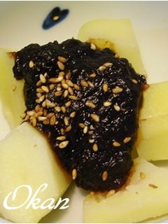 レンジで簡単☆ジャガイモの田楽-レシピのメイン写真