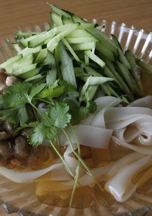 タイ風冷製麺-レシピのメイン写真