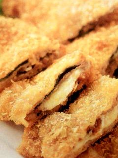 豚もも薄切り肉で作る♪はさみとんカツ-レシピのメイン写真