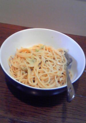 味噌クリームパスタ-レシピのメイン写真