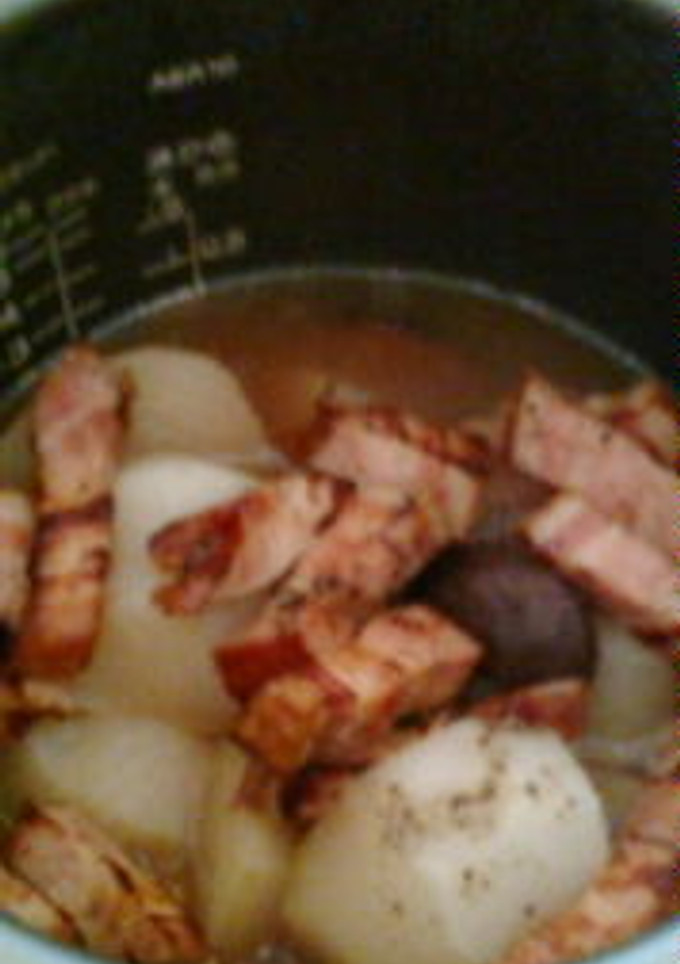 簡単 炊飯器でカブの煮物(^-^)-レシピのメイン写真