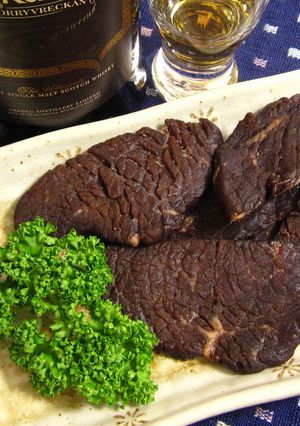ピートスモークジャーキー／アイラの風-レシピのメイン写真